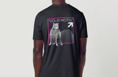 The Wolf - Aqua or Magenta