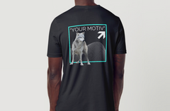 The Wolf - Aqua or Magenta