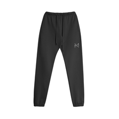 Icon Heavyweight Joggers White Logo